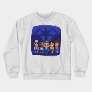 Stranger things cute characters Crewneck Sweatshirt